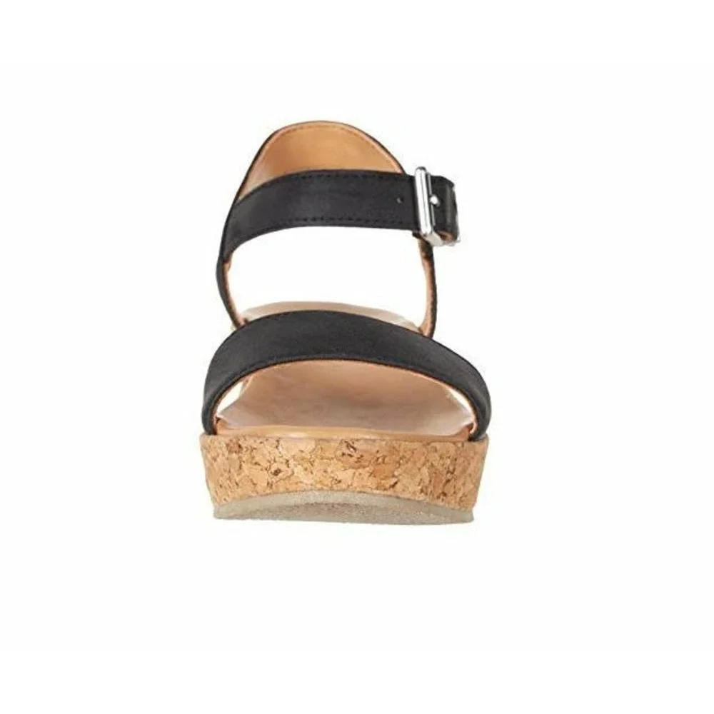 UGG Kids Girl's Wedge Sandals‎ Milley Black Size 10 NEW